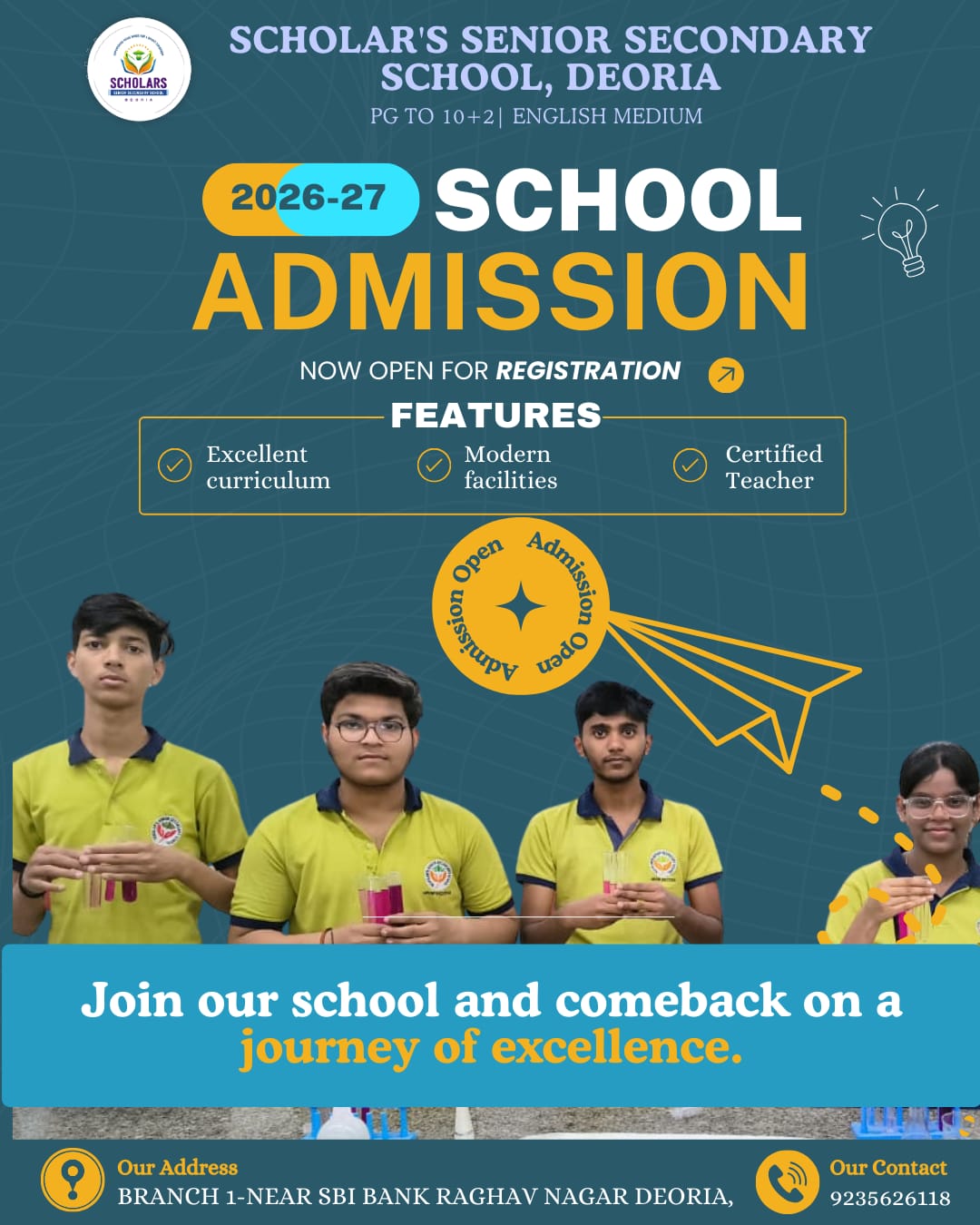Admissions Open 2026
